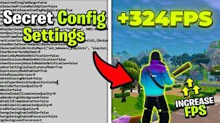 NEW GAME USER SETTINGS Changes in Fortnite Chapter 6 - (FPS BOOST + 0 DELAY)