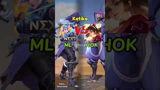 ML vs HOK#mobilelegends #honorofkings #shorts