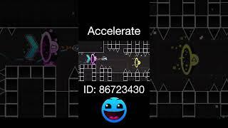 Accelerate In gd ?? #geometrydash #gd #fypシ゚viral #fyp #gaming #shorts #viral #community