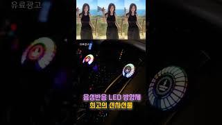 차량 LED  방향제 소리반응 음성반응 신차선물