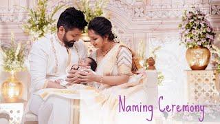 Our daughter's naming ceremony 🩷 | 28th day | Malavika Krishnadas | Thejus Jyothi