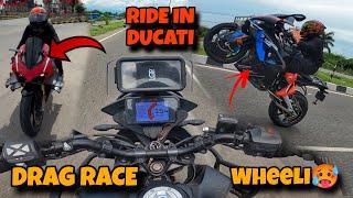 Dream Ride With SuperBikes/Finally Riding Ducati/Mathi Bro Scared Me/M1000rr Wheelie/Flyby