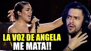 ANGELA LEIVA - LO QUE ME HIZO USTED SU VOZ ME TIENE LOCO!! REACCIÓN Y ANÁLISIS