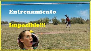 Entrenamiento de Arquero con Papa - mejores atajadas - futbol infantil - Nacho (8 Años)