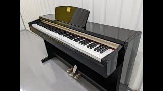 Yamaha Clavinova CLP-220PE digital piano in glossy black polished ebony stock number 23051