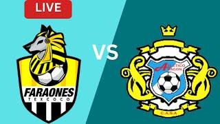 Faraones Texcoco VS Club Atletico San Juan de Aragon Football match | MEX LT live score update Today