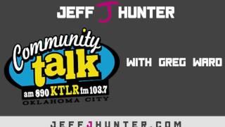 Jeff J Hunter Featured On KTLR Oklahoma Community Talk with Greg Ward