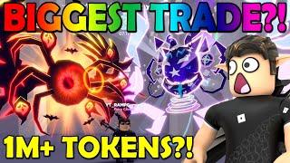 1,000,000+ TOKENS VALUE TRADE?! Insane Trade in Clicker Simulator (Roblox) Win, Fair or Lose?