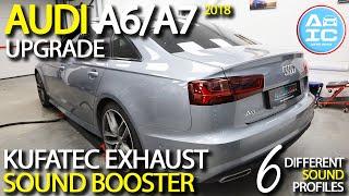 Kufatec Sound Booster Exhaust Upgrade! Retrofitted into an Audi A6 - 6 Different Sound Profiles!!