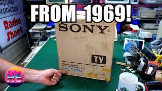 Vintage Sony TV Meets Apple 1: Can We Get Them to Work Together?