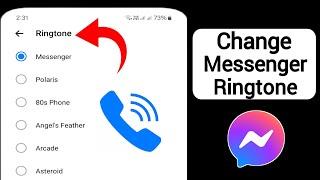 How to Change Facebook Messenger Ringtone (2024) | Change Messenger Ringtone