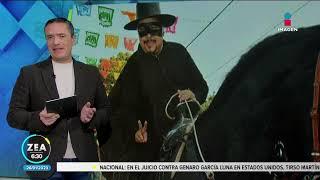 Alcalde de Comitán, Chiapas, se disfraza de "El Zorro" | Noticias con Francisco Zea