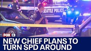 New Seattle Police chief's plan to turn department around | FOX 13 Seattle