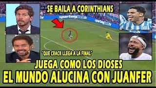 PRENSA MUNDIAL¡¡ JUAN FERNANDO QUINTERO JUGADOR DE PARTIDO GRANDE RACING VS CORINTHIANS