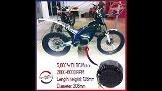 BLDC Electric Motorcycle Motor from Golden Motor Technology Co Ltd