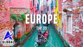 Top 35 Most Beautiful Places To Visit In Europe  Wonders Of Europe 4K