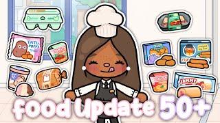 The ULTIMATE FOOD UPDATE! (50+ FOODS)  | With Voices  | Toca Life World