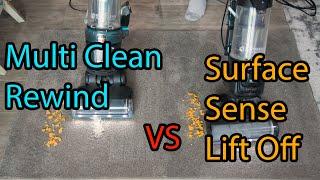 Bissell Surface Sense vs Bissell Multi Clean Rewind!