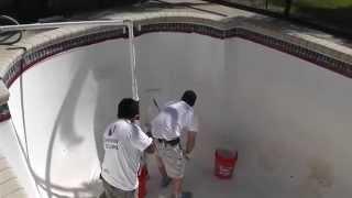 1. How to repair and refinish a fiberglass pool with Aquaguard 5000