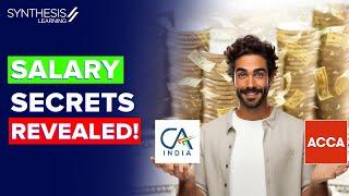 Beyond the Starting Salary! Unveiling the Long-Term Earning Power of #ACCA vs #CA !  #ACCAsalary