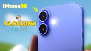 iPhone 16 Vlogging Test - Should You Buy this For Vlogging or Videography ? | Apple IPHONE 16