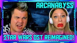 Reaction to Star Wars - Mournful Music Medley by Arcanabyss | THE WOLF HUNTERZ Jon and Dolly