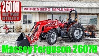 Massey Ferguson 2607H Heavy Weight, Small Chassis Utility Tractor