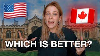 The BEST country for studying abroad: Canada or USA?