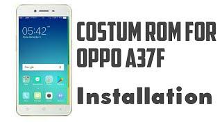 How to install stock modified rom in oppo a37f | Yassuz