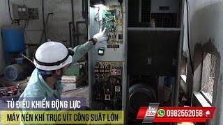 Tủ Điều Khiển Động Lực Máy Nén Khí Trục Vít Làm Việc Như Thế Nào | Máy Nén Khí Trục Vít | Vân Long