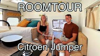 Roomtour Citroen Jumper Camper bei Tess und Tobi I Campervan Ausbau Vantour