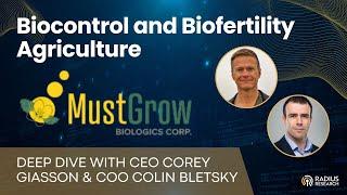 MustGrow Biologics (MGRO) CEO Corey Giasson give update on commercialization & global partnerships