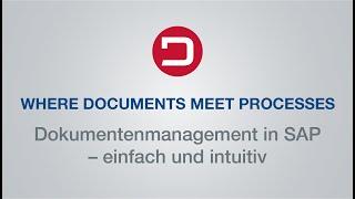 Dokumentenmanagement in SAP | Where documents meet processes