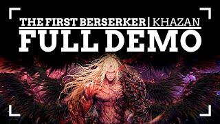 Un RPG Souls VISCERAL tremendamente ESPECTACULAR | THE FIRST BERSERKER: KHAZAN - FULL DEMO 