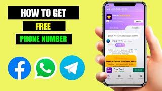 How to get Free Phone Number for Verification | Receive sms