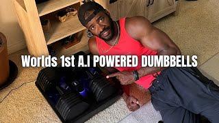 Testing the Worlds First A.I powered Dumbbells? Kabata Dumbbells First Look !