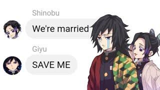 Shinobu married Giyu!? Compilation | Hashiras in Demon Slayer Anime