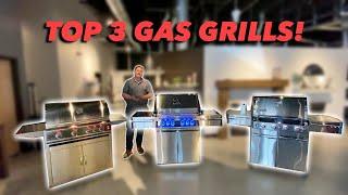 Weber Summit vs Napoleon Prestige Pro vs Blaze LTE (Top 3 gas grills under $3,000)