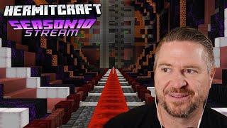 Building a "Train-a-vator" on Hermitcraft!  - Hermitcraft Stream