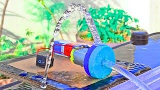 How to Make a Water Pump at Home | Amazing Ideas