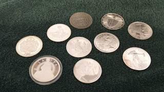 Top 10 Silver 1 Ounce  Rounds Of All Time!