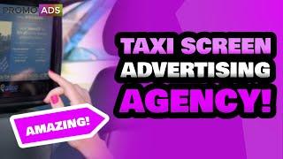 Taxi Advertising Screen Specialists Near Me | Promo Ads | Taxi Advertising Screen Experts