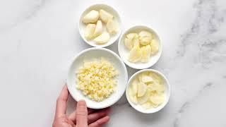 How to Cut Garlic