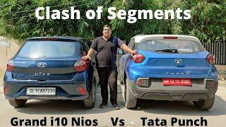 Tata Punch Vs Hyundai Grand i10 Nios | Tata Punch 2021 | Grand i10 Nios 2021 | Which is better? | MT