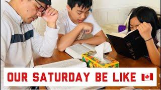 Our Saturday be like life reality in Canada | sarah buyucan