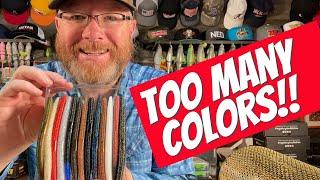 Stop Wasting Money on all those COLORS!! You only need FOUR Lure Colors! #mrbasstv