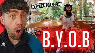 "UK Drummer REACTS to B.Y.O.B - SYSTEM OF A DOWN - DRUM COVER BY EL ESTEPARIO SIBERIANO REACTION"