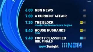 NBN Television | Lineup & Ident - (21.09.2015)