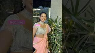 Radhika Merchant in Saree Mode — Elegance Meets Effortless Fashunnn