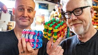 Adam Savage Builds a Paperclip "Borromean Box" with Matt Parker!